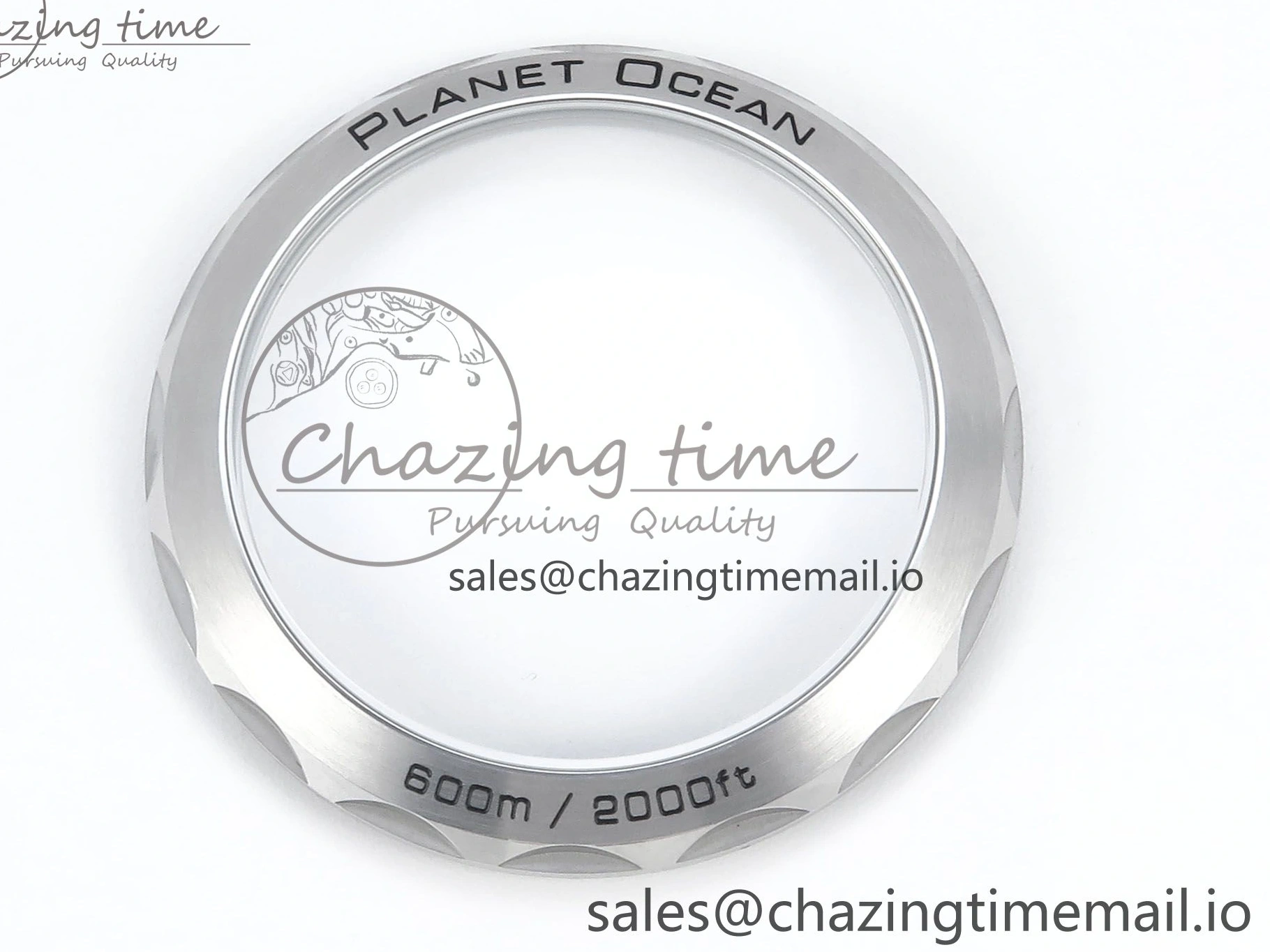 0112 Planet Ocean Master Chronometer 600M 45.5mm SS SCF 1:1 Best Edition Black Orange Bezel Black Dial on Black Rubber Strap A9900 Super Clone ModernLook 7667